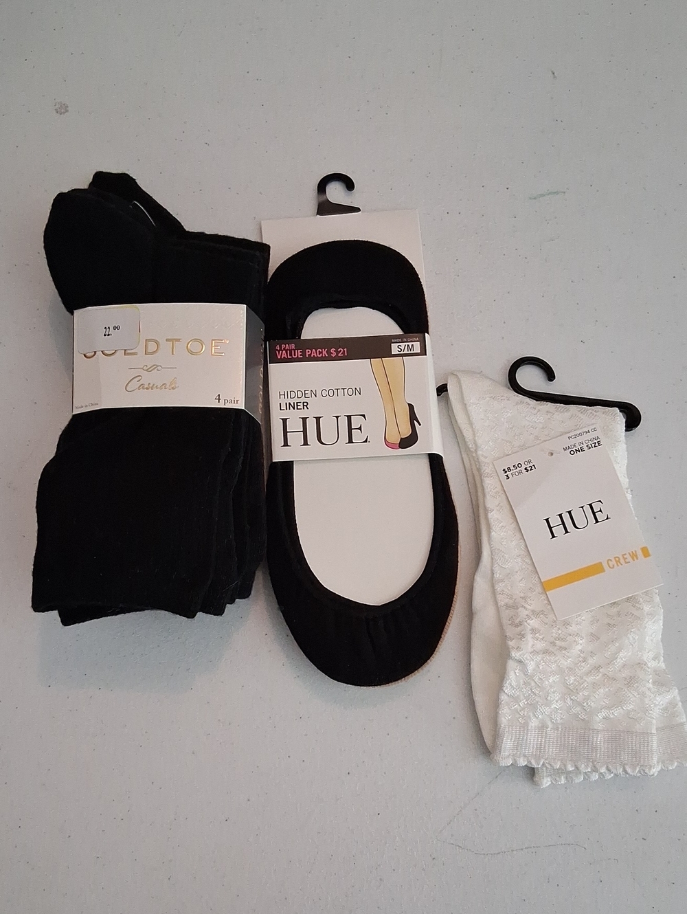 HUE  / Gold Toe Women's Multi Pack Assorted Socks